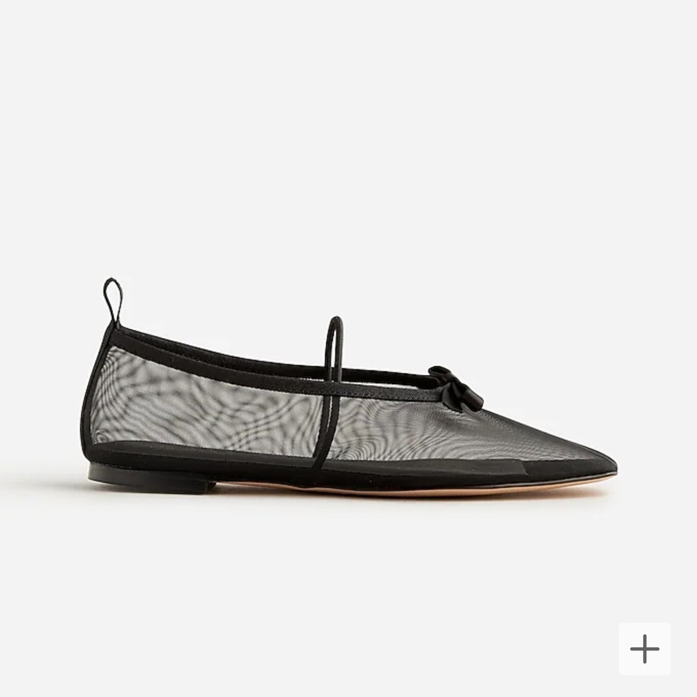 Quinn Mary Jane ballet flats in mesh